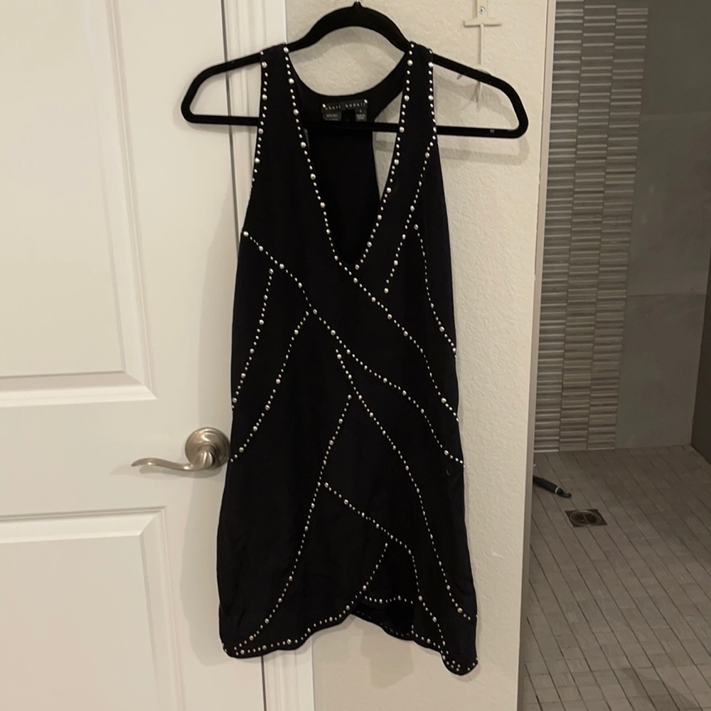Sheri Bodell mini black studded dress